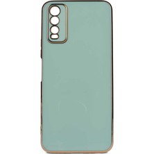 Vivo Y20 Kılıf Tlzn Bark Kapak-Açık Yeşil