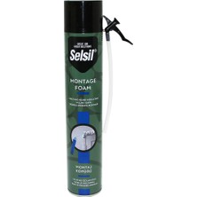 Selsil Pu Köpük Montaj Köpük 750ML 600GR