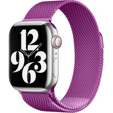 Watch 38MM Uyumlu Krd-01 Metal Kordon Tlzn - Pembe