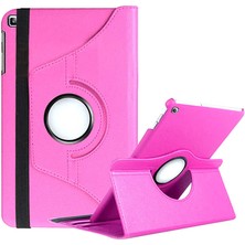 Galaxy Tab A 8.0 (2019) T290  Uyumlu Tlzn Dönebilen Standlı Kılıf-Pembe Açık