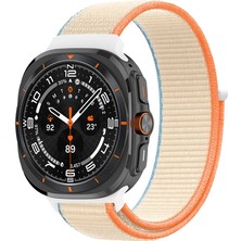 ​​galaxy Watch Ultra 47MM Tlzn Krd-03 Hasır Kordon-Krem