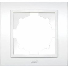 Çerçeve Zena Beyaz Tekli