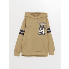 Bej Okulun En Havalısı Sweatshirt