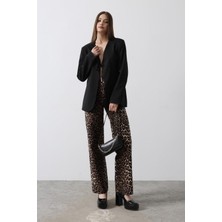 Önden Bağlamalı Blazer Ceket