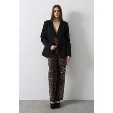 Önden Bağlamalı Blazer Ceket