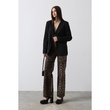 Önden Bağlamalı Blazer Ceket