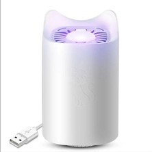 Populermarketim - Ev LED Sivrisinek Katili USB Plug-In Kendinden Emişli Kovucu Sivrisinek Tuzak Lamba