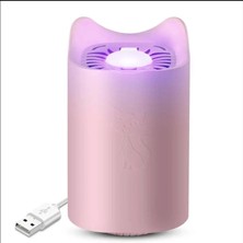 Populermarketim - Ev LED Sivrisinek Katili USB Plug-In Kendinden Emişli Kovucu Sivrisinek Tuzak Lamba
