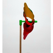 Rüzgar Gülü Çap 12CM - 7 Kanatlı Oyuncak Rüzgar Gülü