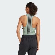 Adidas Performance JJ3509 Power 3-Stripes Racerback Bra Tank Top