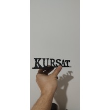 Çift Görünümlü 3D Isimlik – Kişiye Özel Perspektif Tasarım