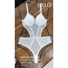 Murays Kadın Dantelli Body Suit