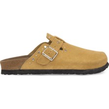 Pegia Kadın Hakiki Süet Sabo Terlik 215542