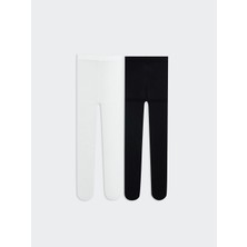 Lc Waikiki Yeni Sezon Basic Kiz Bebek Kulotlu Corap 2'li - S58573Z1