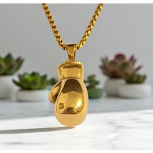 Boks Eldiveni Çelik Kolye Ucu
