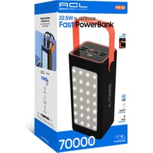 Hızılı Şarj Power Bank 22.5W Xl Fast Power Bank 70.000MAH Pw-52
