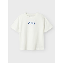 Name It Nkmbekaj Ss Nreg Top Çocuk Bej Tshirt 13239270-06