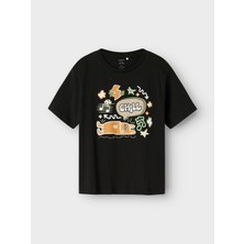 Name It Nkmbeınır Ss Nreg Top Ps Çocuk Siyah Tshirt 13239417-02