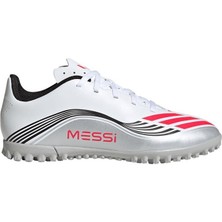 adidas Unisex Çocuk  Beyaz  Halı Saha F50 MESSI CLUB TF J JP7453