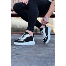 Wagoon WG019 Siyah Beyaz Triko Erkek Casual Ayakkabı