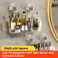 Warm and Cozy Üst Düzey Büyük Banyo Vantuz Raf (Yurt Dışından)