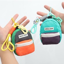 Warm and Cozy Dopamin Mini Küçük Okul Çantası Süsleme (Yurt Dışından)