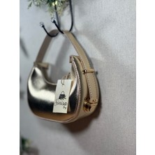 Kadın Metalik Mini Ayarlanabilir Saplı Abiye Çanta
