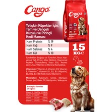 Cango Yetişkin Köpek Maması Kuzu Etli & Pirinçli 15 Kg