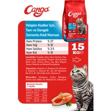 Cango Yetişkin Kedi Maması Somonlu 15 kg