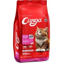Cango Tavuklu Yavru Kedi Maması 15 Kg