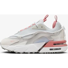 Nike Air Max Furyosa Sneaker White Platform Taban 4cm Kadın Günlük Spor Ayakkabı Beyaz