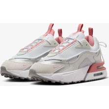 Nike Air Max Furyosa Sneaker White Platform Taban 4cm Kadın Günlük Spor Ayakkabı Beyaz