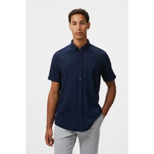 Nautica Erkek Lacivert Classic Fit Gömlek W55416T.4NV