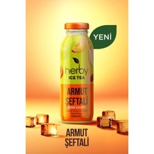 Herby Ice Tea Armut Şeftali Soğuk Çay Şeker İlavesiz 250 ml x 12