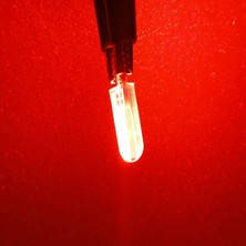 ( 2 x Adet ) 1 Takım Professıonal T10 LED Red T10 LED Dipsiz Ampul 12 Smd Chıp Seri Kırmızı