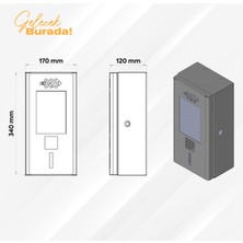 E 365 AC Mini Tip 4.3 İnç Ekranlı Tek Soketli RFID 22kW Şarj İstasyonu (Bireysel Kullanıcı)
