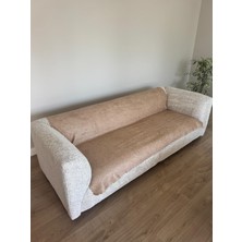 Çekyat Örtüsü Kanepe Koltuk Örtüsü Kaymaz Süngerli