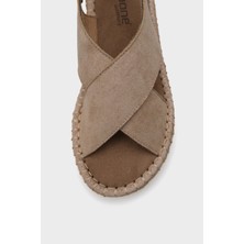 Capone Outfitters Çapraz Bantlı Kadın Espadril Sandalet
