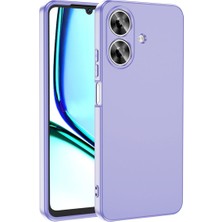 Realme Note 60 Kılıf Kamera Korumalıdır Kadife Iç Kaplama Mat Premium Seri