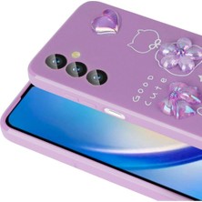 Samsung Galaxy A14 5g Kılıf Ayılı Kalpli Kelebekli Figürlü Toysras Silikon Kapak