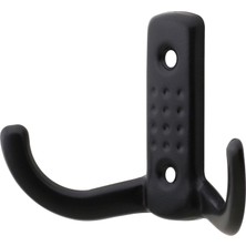  Mobilya Noktalı Elbise Vestiyer Duvar Askısı Dolap Elbise Askılığı Mat Siyah Metal Askı