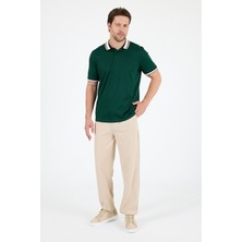 Erkek Amerikan Stil Polo Yaka T-Shirt  Rahat Kesim, Yazlık Spor Tişört 5030
