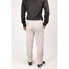Erkek Regular Fit Normal Kesim Chino Jogger Lastikli Düz Paça Pantolon
