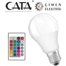 Cata Ct 4058 9W LED Ampul Rgb Kumandalı
