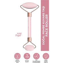 Teknotrust Pembe Kuvars Yüz Masaj Taşı, Güzellik ve Rahatlık Için Ideal Seçim