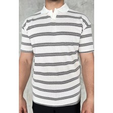 Mishar İtalia Polo Yaka Çizgili Erkek Tişört P-00017653