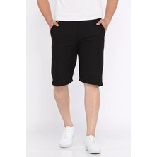 Mishar İtalia Erkek Bel Lastikli ve Bağlamalı Duble Paça Şort P-00017472