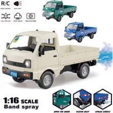 Limon Oyuncak Uzaktan Kumandalı Şarjlı Duman Atan Açık Kasa Kamyonet 3688-G148A