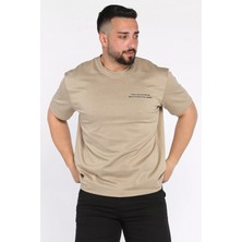 Mishar İtalia Erkek Yazı Baskılı Tişört P-00015982