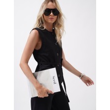 Arben Boutique Kuşaklı Dokuma Yelek